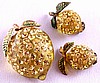 BP58 lucite Forbidden Fruit lemon pin/er set